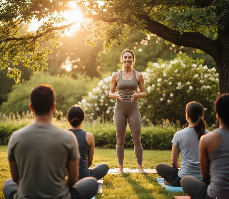 Заняття з йоги